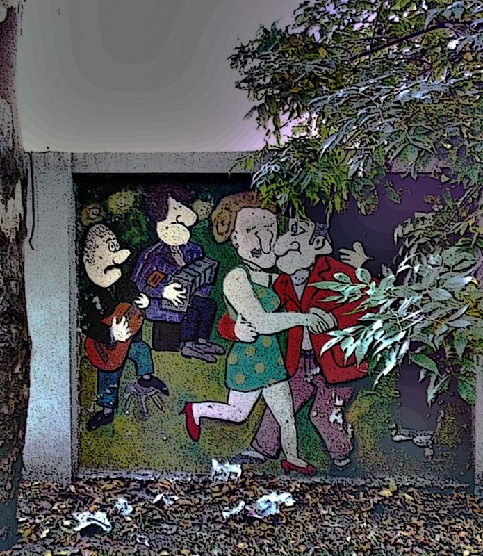 "Mural tanguero..." de Cristina Wnetrzak