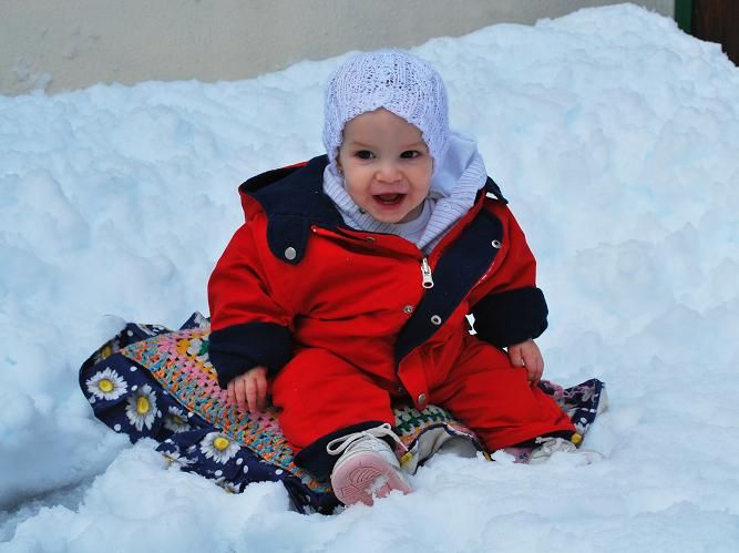 "Qu divertido... es mi primer nevada!" de Paola Segade