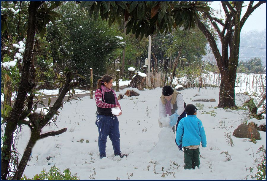 "Juegos en la nieve" de Ruben Perea