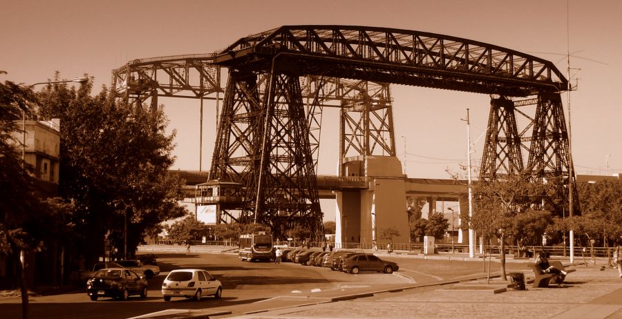 "el puente y el Riachuelo" de Mercedes Orden