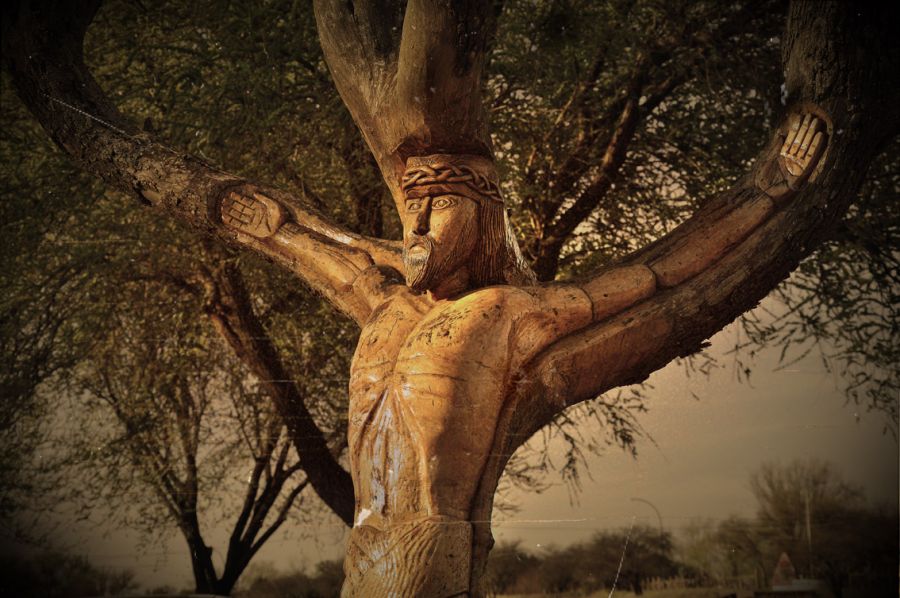 "El Cristo del monte" de Fabin Muoz Docampo