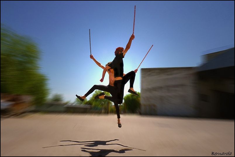 "El gran salto" de Bernarda Ballesteros