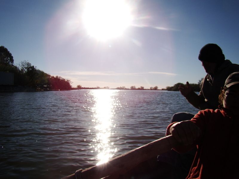 "pescador del parana...." de Miguel Angel Dosio