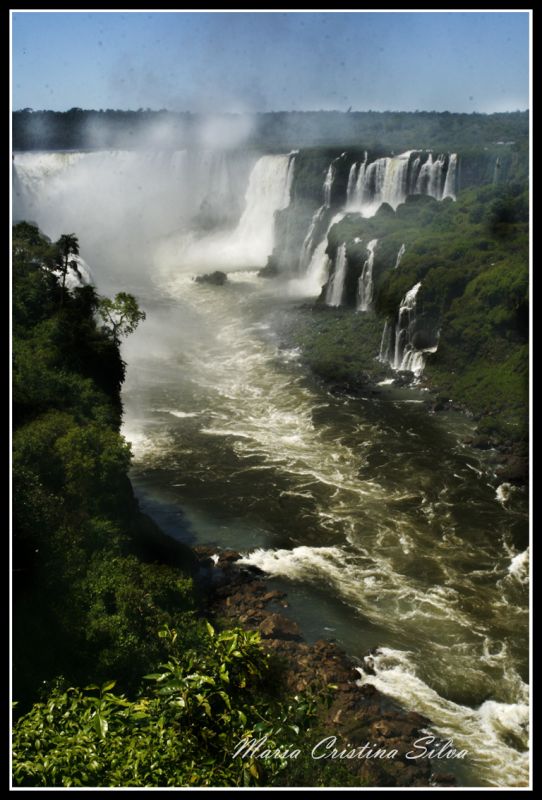 "Cataratas del Iguaz 6" de Maria Cristina Silva