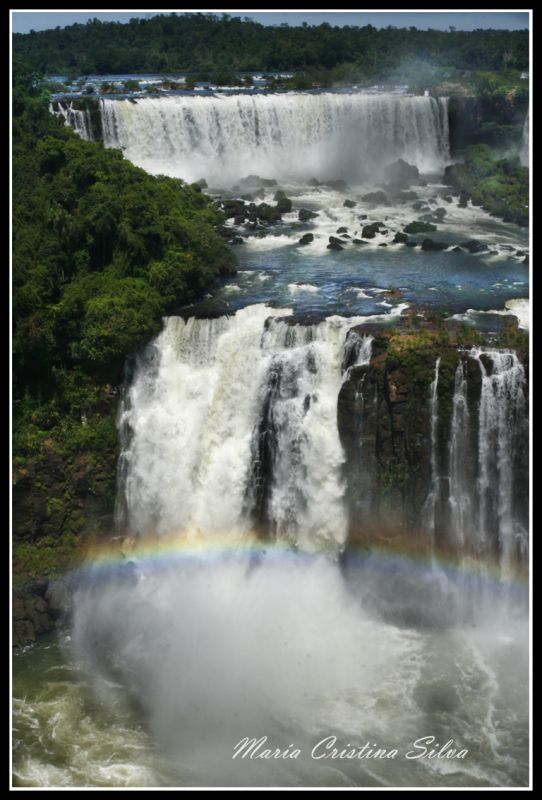 "Cataratas del Iguaz 7" de Maria Cristina Silva