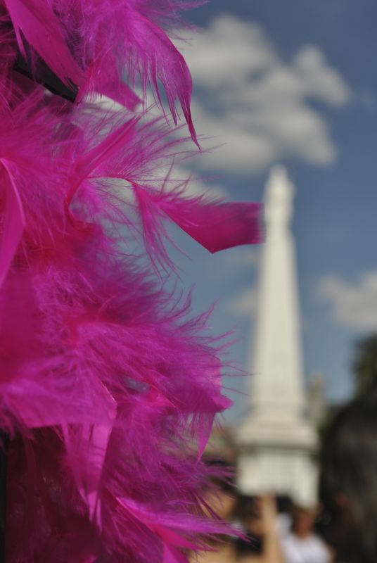 "plumas gay" de Hugo Carballo (oxido)