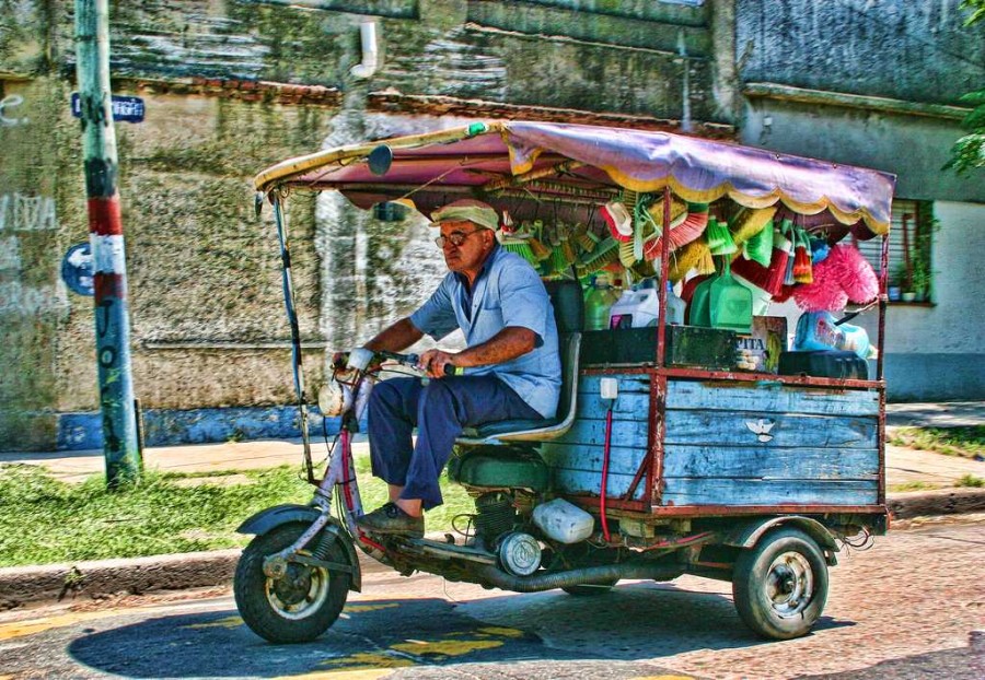 "Venta ambulante" de Marcelo Redruello