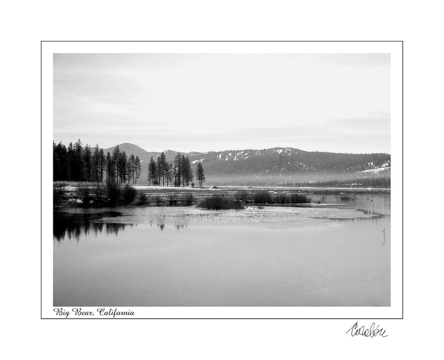 "Big Bear Lake, California" de Silvia Corvaln