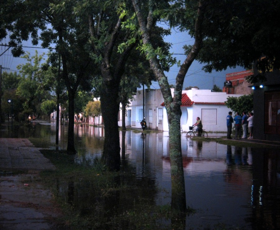 "Despus de la intensa lluvia I" de Mara Griselda Garca Cuerva