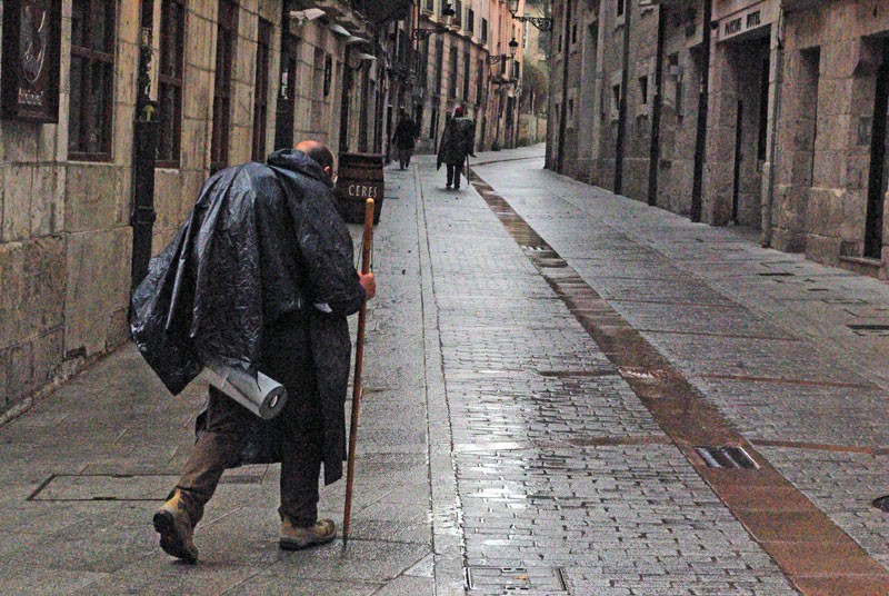 "Peregrinos a Compostela" de Felipe Martnez Prez