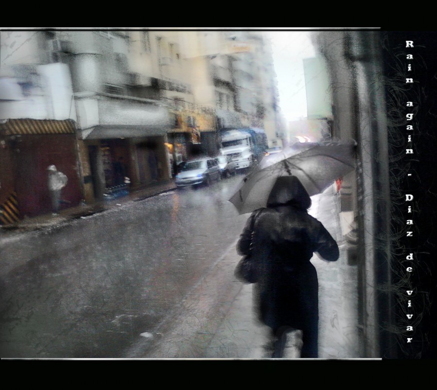 "rain again III" de Gustavo Diaz de Vivar