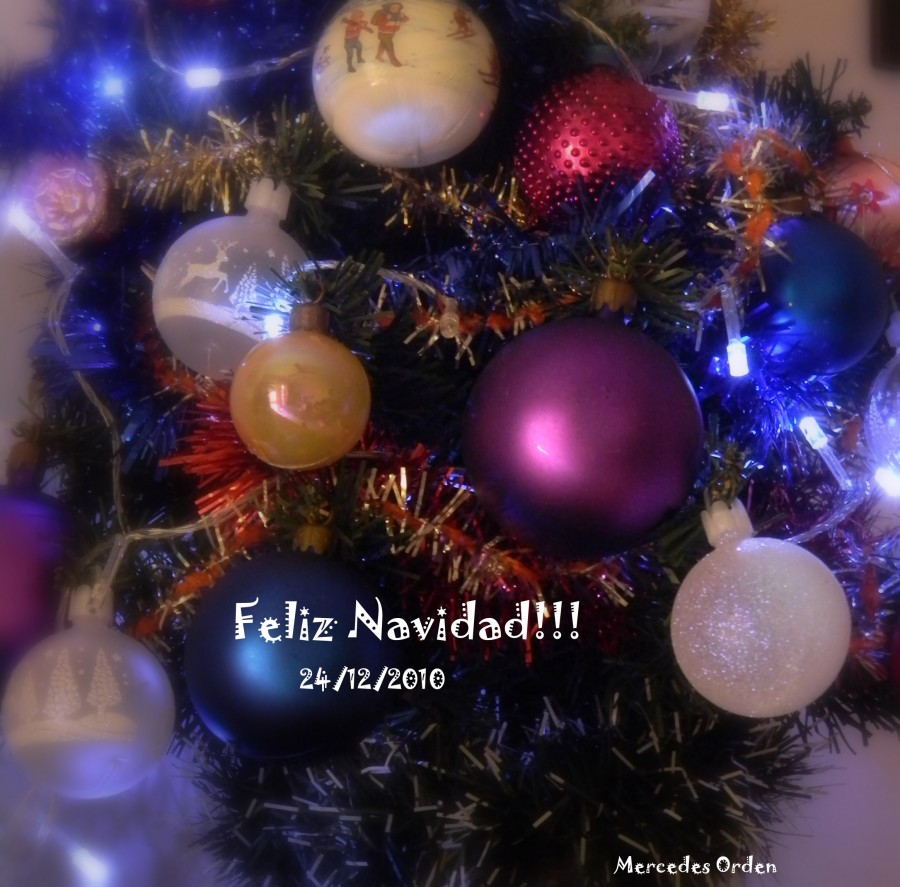 "felices fiestas!!!" de Mercedes Orden