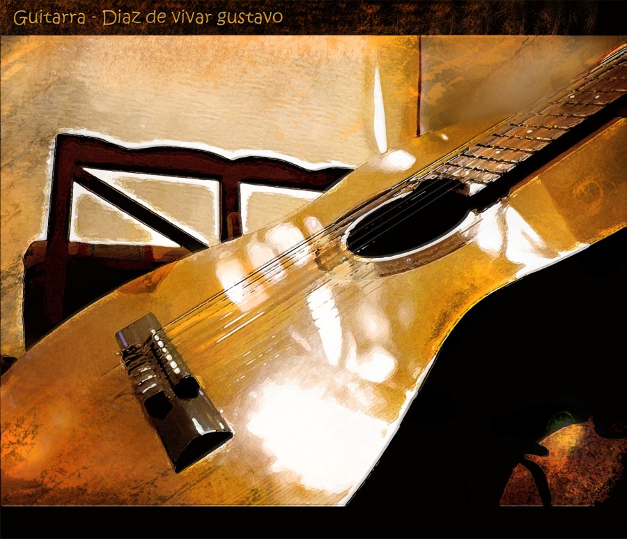 "Guitarra" de Gustavo Diaz de Vivar