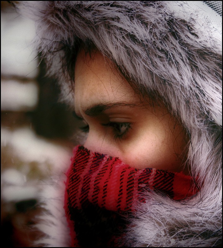 "Mirada en el frio. ( HDR )" de Mario Tizn