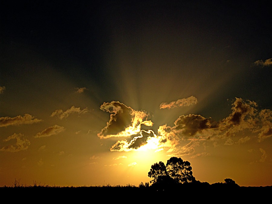 "Atardecer del nuevo ao." de Claudio Nicastro