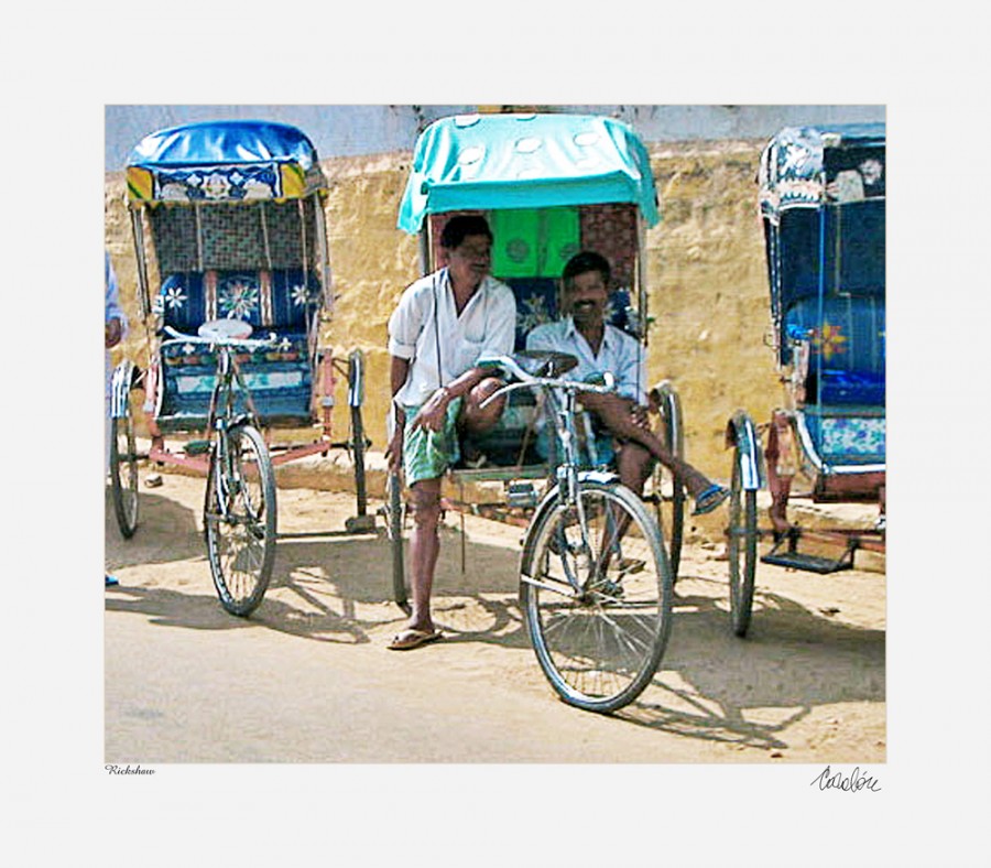 "Los rickshaw" de Silvia Corvaln