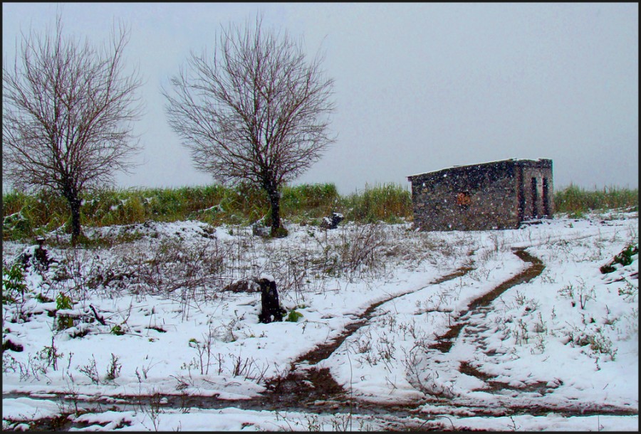 "Nieve en Alpachiri" de Ruben Perea