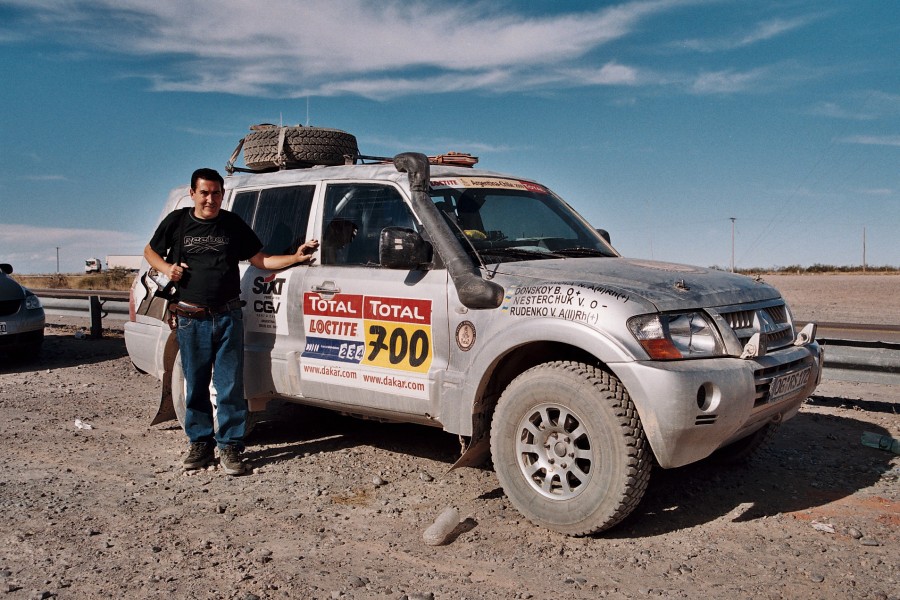 "`en el DAKAR ARGENTINA-CHILE`" de Jose Alberto Vicente