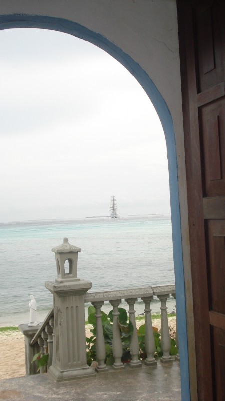 "Mirando el Mar desde la Capilla" de Alberto Rodolfo Dillon