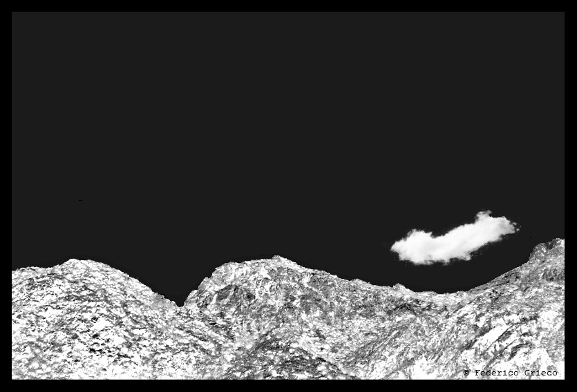 "Paisaje lunar con nube acunada" de Federico Grieco