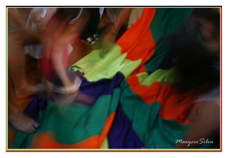 "Festejando a todo color" de Maria Cristina Silva