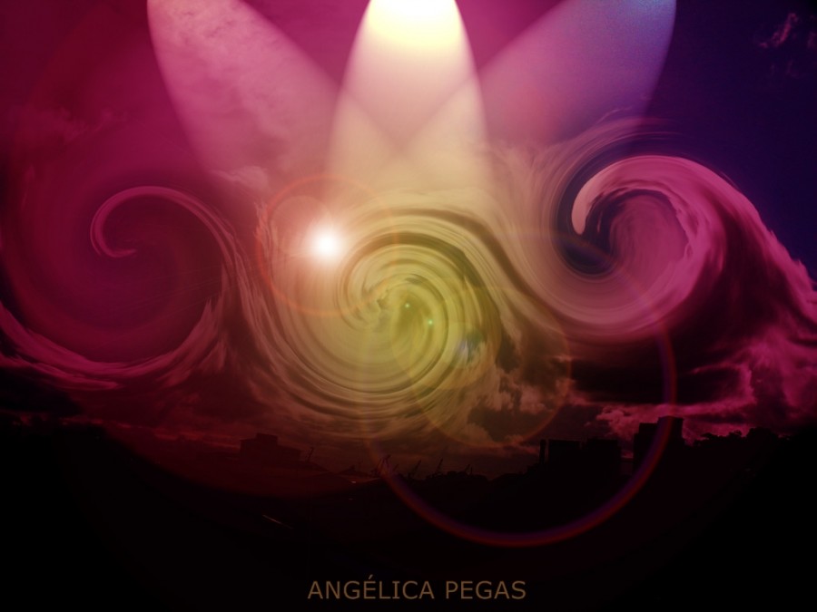 "ILUMINACIN EN CIELO" de Anglica Pegas