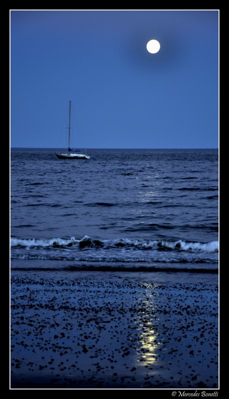 "Luna marina..." de Mercedes Bonetti