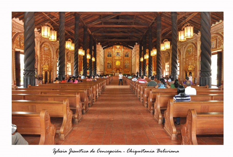 "Igles. Jesutica Concepcin Chiquitania Boliviana" de Laura Schneider