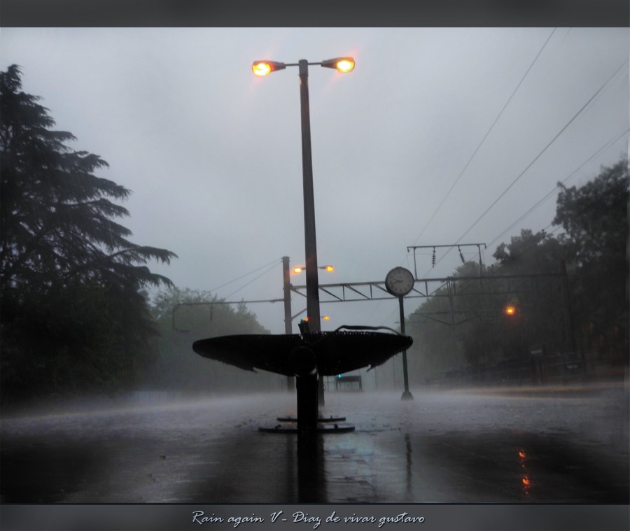 "Rain again V" de Gustavo Diaz de Vivar