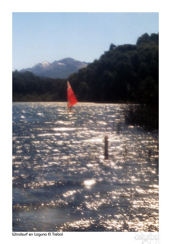 "Windsurf en Laguna El Trebol" de Silvia Corvaln