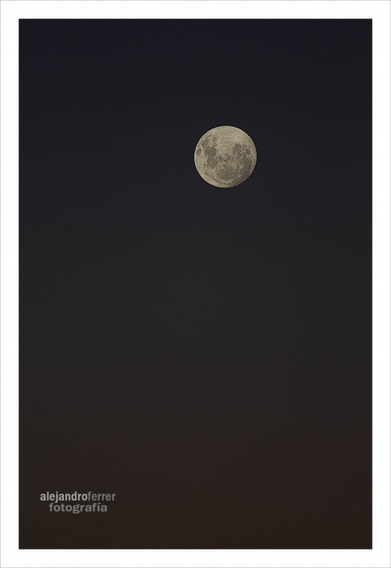"Siguiendo a la Luna" de Alejandro Ferrer
