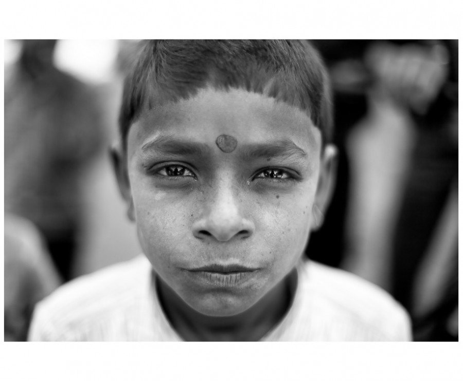 "Un simptico nio en Bundi, India" de Mariano Verra