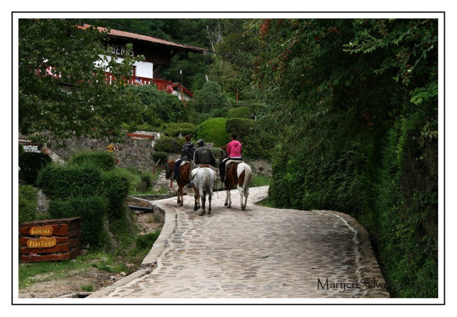 "Pueblo peatonal" de Maria Cristina Silva