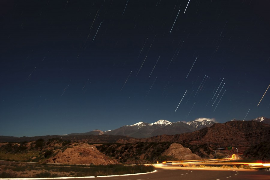 "Potrerillos en la noche" de Marcelo Ortolan