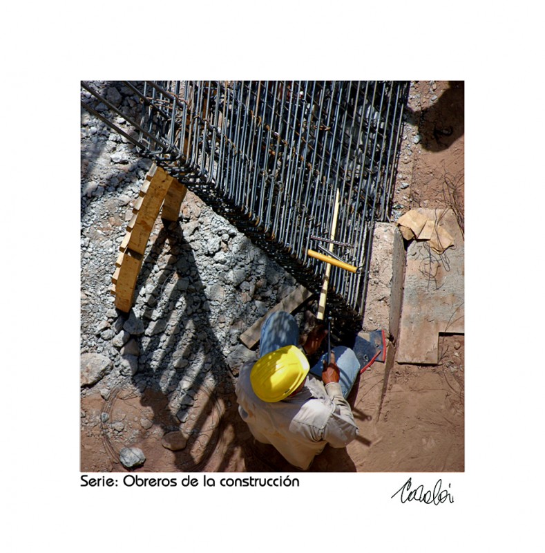 "Serie: Obreros de la construccin -2-" de Silvia Corvaln