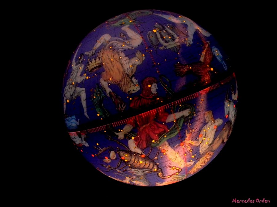 "esfera celeste" de Mercedes Orden