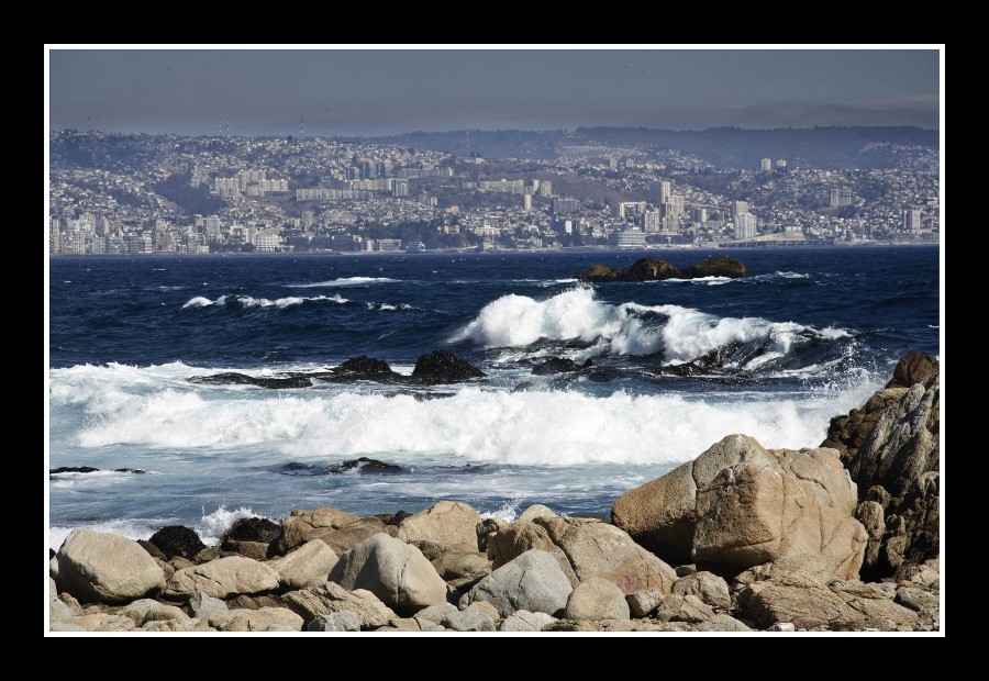 "Valparaiso mirada desde Via" de Analia Coccolo