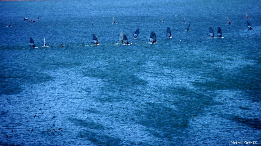 "azul como el mar azul" de Noemi Gomez