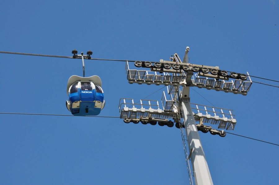 "cable carril que va desde Camboriu a Larangeiras" de Jose Alberto Vicente