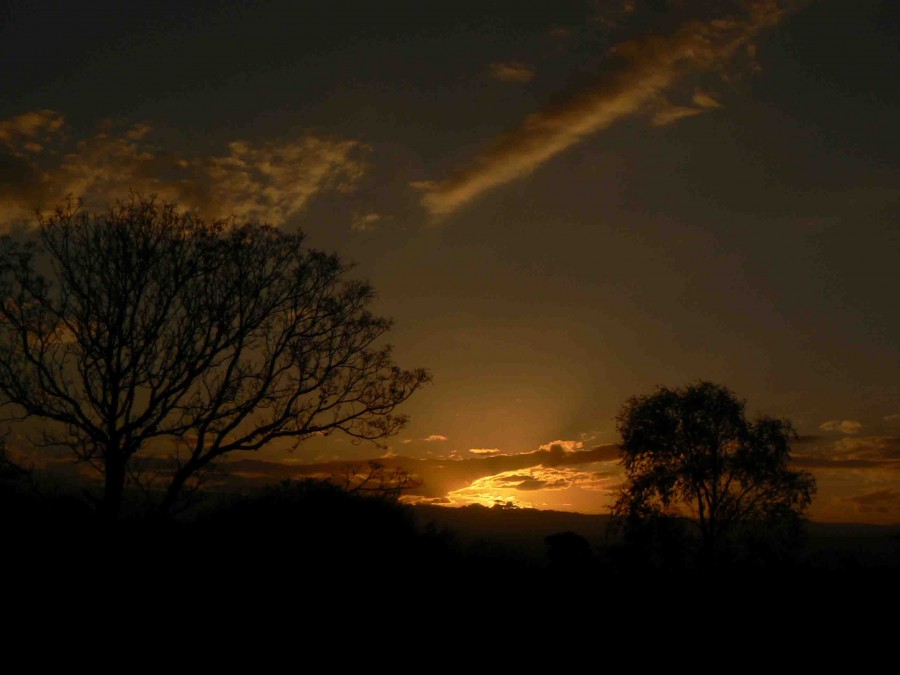 "atardecer de invierno" de Lidia Gonzalez