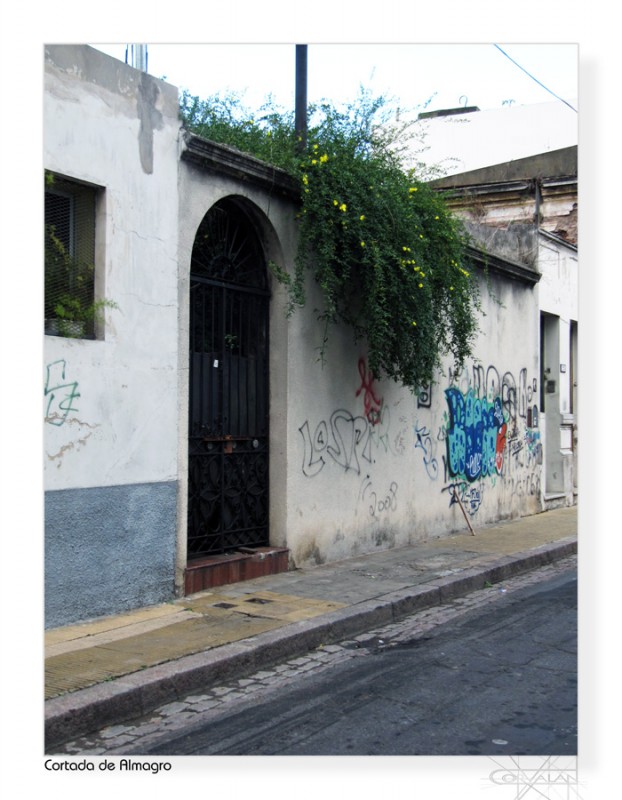 "cortadita del barrio de Almagro" de Silvia Corvaln