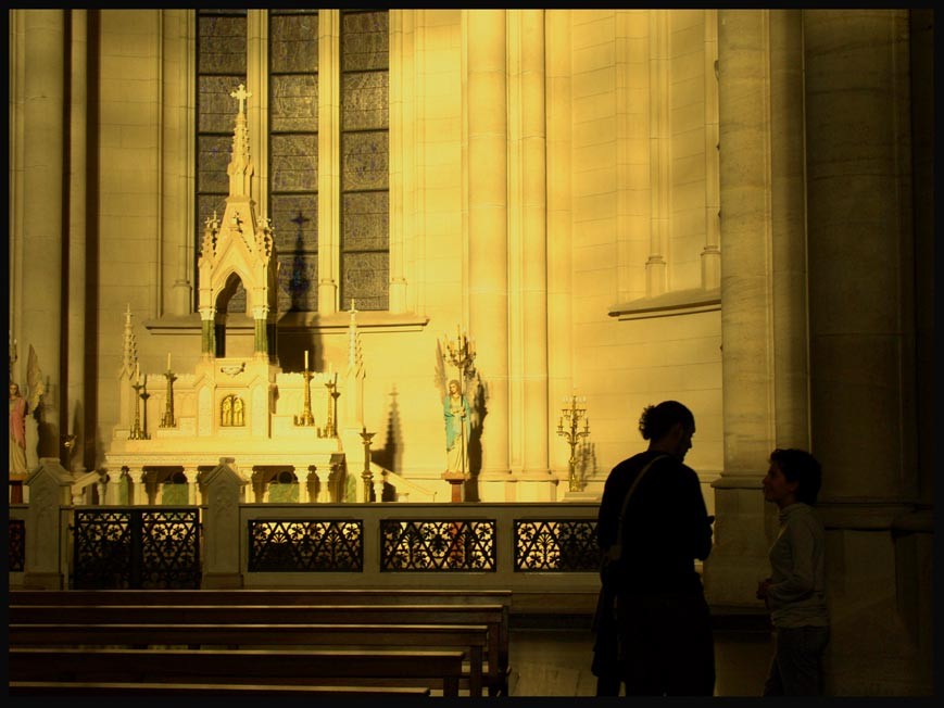 "ellos conversan en la catedral" de Vernica Dana