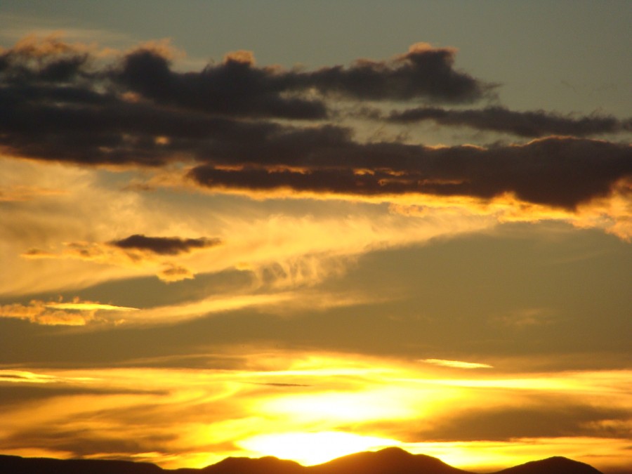 "anochece en patagonia" de Gladys Pea Zuiga