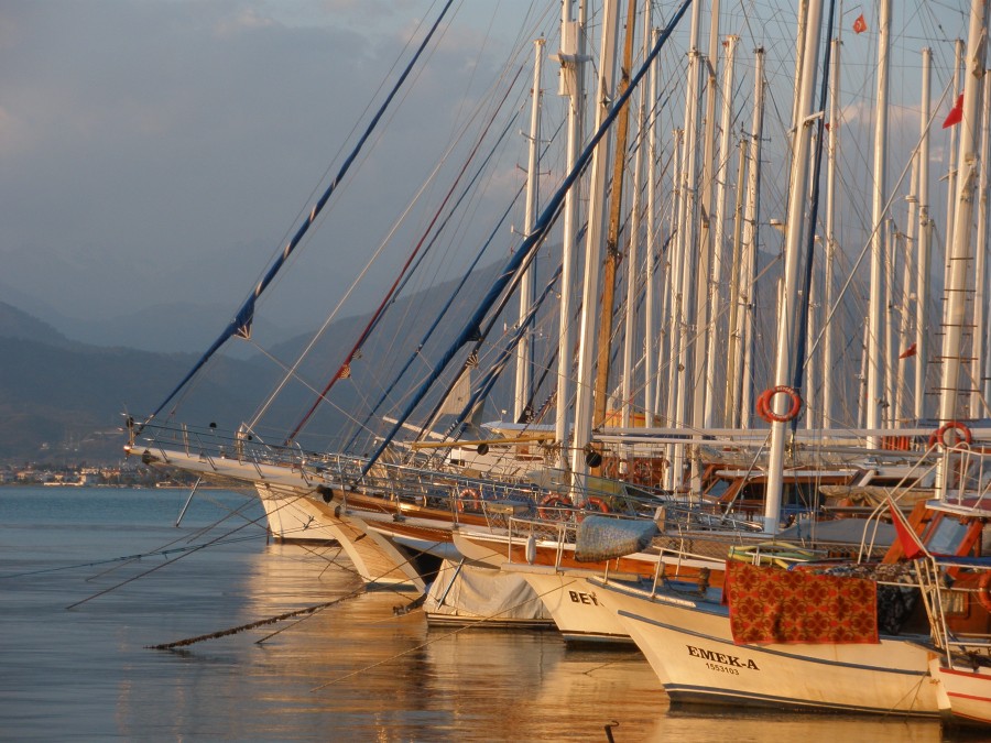 "Muelle de Fethiye" de Evangelina Nuciari