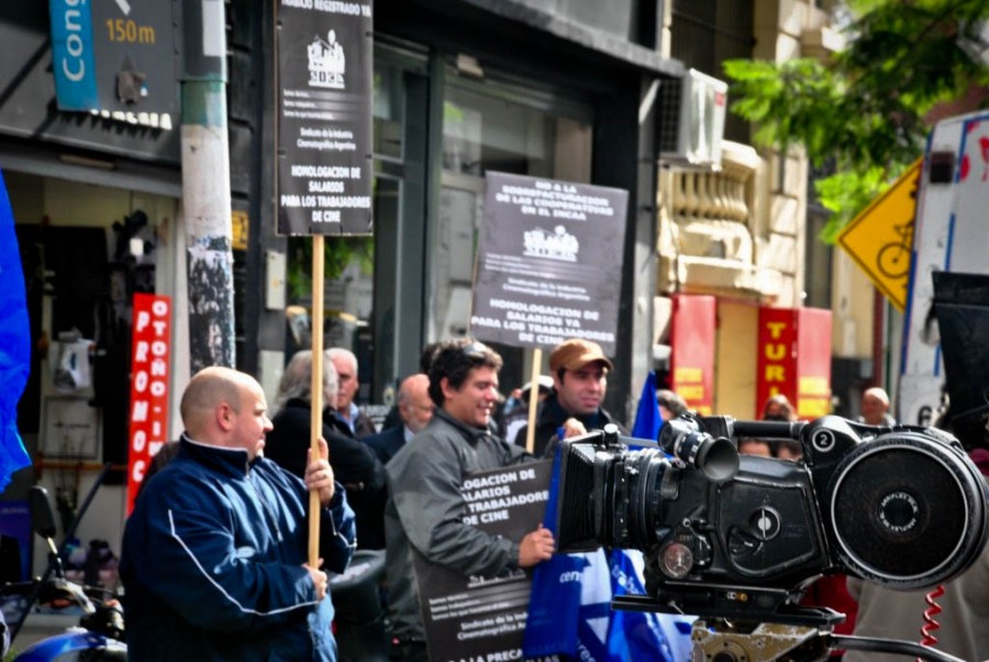 "Cine y marcha I" de Diego Galndez