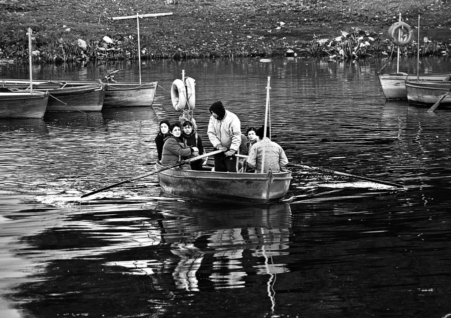 "Cruzando el Riachuelo" de Alberto Elizalde