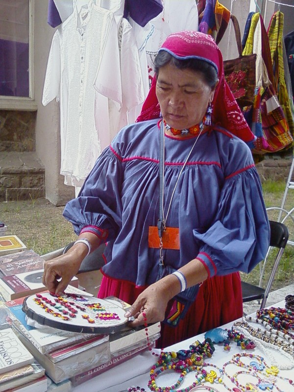 "Mujer huichol, Mxico" de Alma Delia Franco Cacho