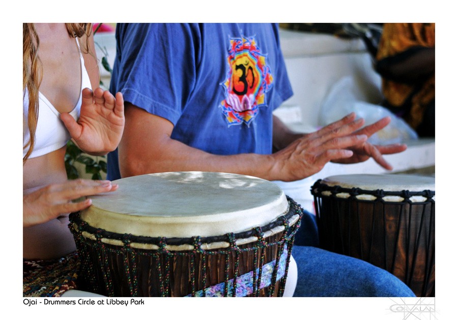 "Ojai - Drummers Circle" de Silvia Corvaln