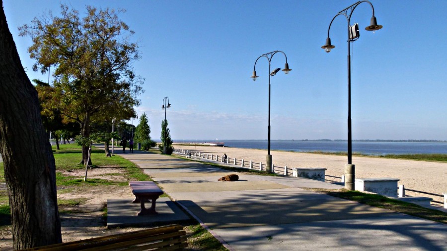 "Siestita en la costanera" de Carlos Dichiara