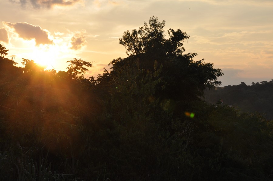 "atardecer en la triple frontera" de Jose Alberto Vicente